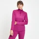 Maglia sportiva con cerniera 1/4 MP Repeatda donna - Rosa intenso