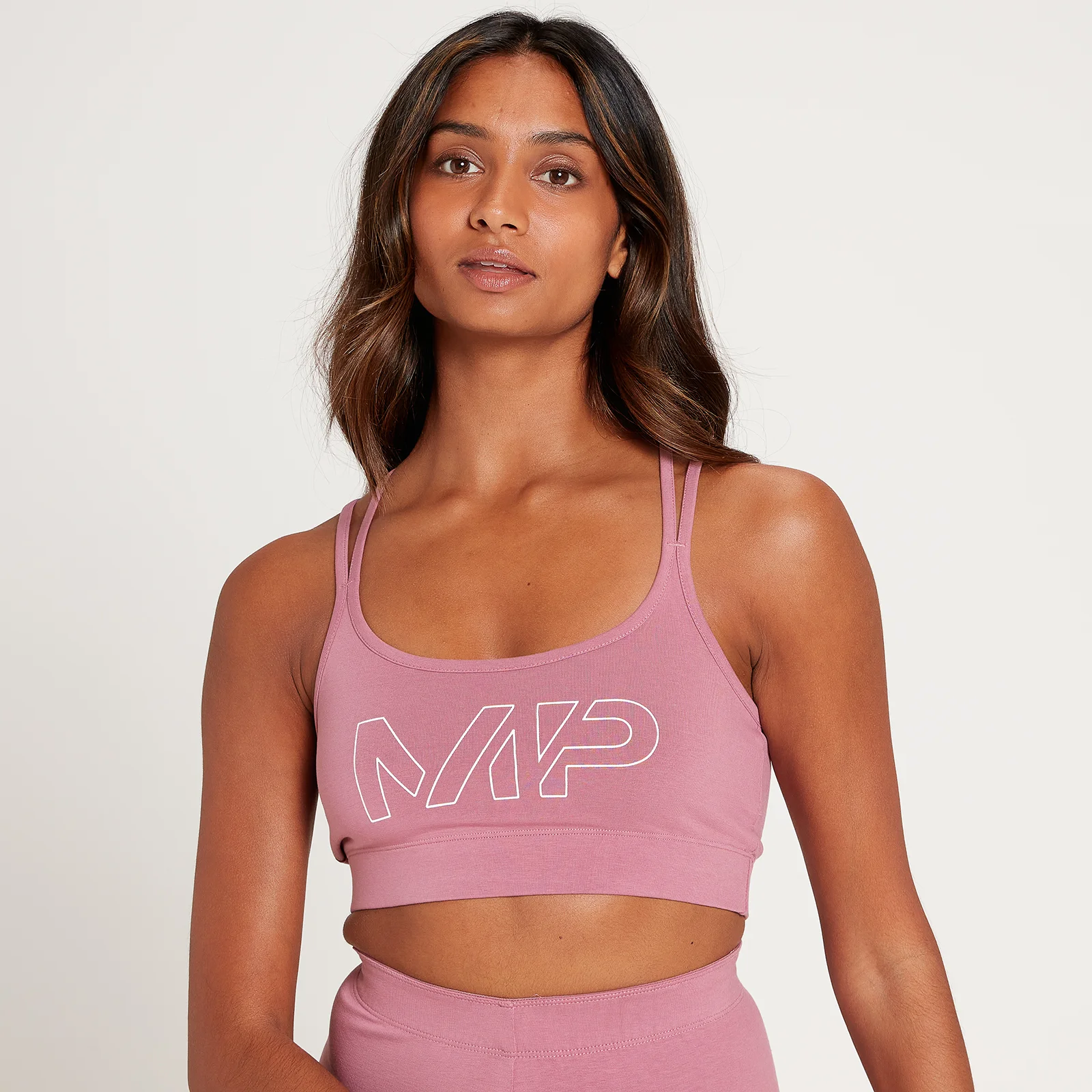 Reggiseno in tessuto MP Original da donna - Malva - XXS Immagine 1