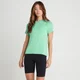 T-shirt sportiva MP Performance da donna - Verde ghiaccio mélange