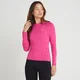 Maglia sportiva a maniche lunghe MP Performance da donna - Magenta mélange