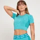 T-shirt corta a maniche corte Curve MP da donna - Lagoon