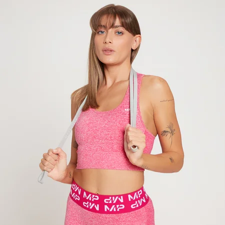 Reggiseno sportivo MP Curve da donna - Magenta