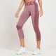 Leggings 3/4 Curve MP da donna - Ciliegia scuro