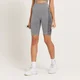 Pantaloncini da ciclismo vita alta Curve MP da donna - Grigio mélange