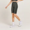Pantaloncini da ciclismo vita alta Curve MP da donna - Nero carbone mélange