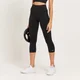 Leggings 3/4 vita alta Curve MP da donna - Neri