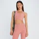 Reggiseno sportivo con spalline regolabili MP Composure - Rosa slavato mélange