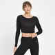Maglia a maniche lunghe MP Composure da donna - Nera