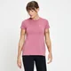 Maglia a maniche corte con taglio lungo MP Composure da donna - Malva