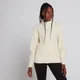 Giacca in pile con cerniera MP Essentials da donna - Ecru