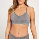 Bralette senza cuciture MP da donna - Carbone