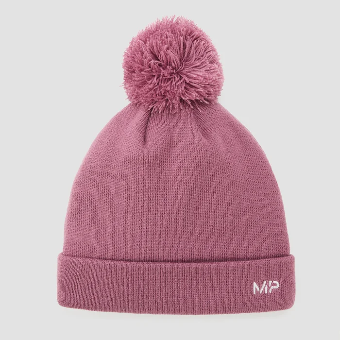 Berretto con pompon MP - Malva