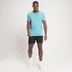 T-shirt a maniche corte MP Performance da uomo - Verde fumo mélange