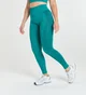 Leggings senza cuciture a coste MP x Siobhan - Verdi