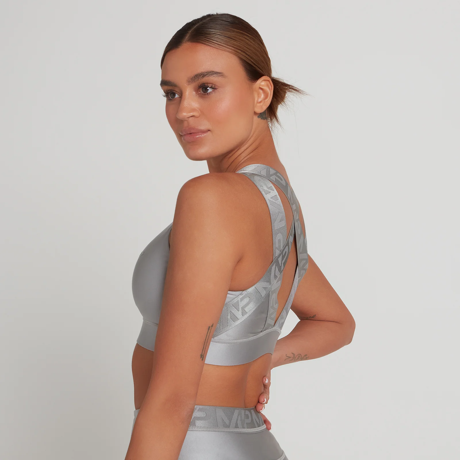 Reggiseno sportivo in edizione limitata MP Engage - Grigio tempesta - XXS Immagine 1