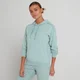 Felpa con cappuccio sportiva Overhead MP Dynamic da donna - Azzurro ghiaccio