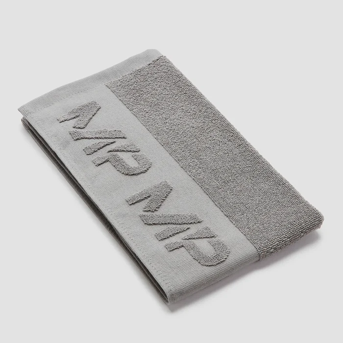 Asciugamano con logo MP - Grigio tempesta