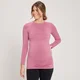 Maglia a maniche lunghe premaman senza cuciture MP da donna - Malva