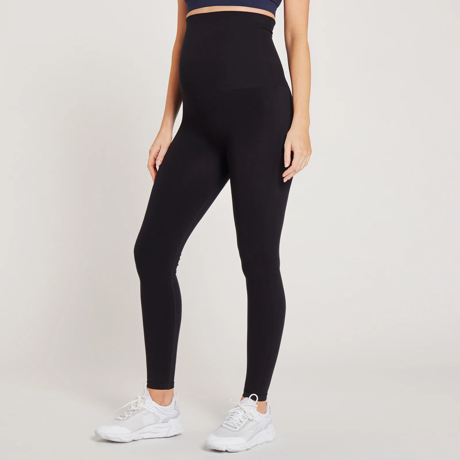 Leggings maternità post-natali MP da donna - Neri - XXS Immagine 1