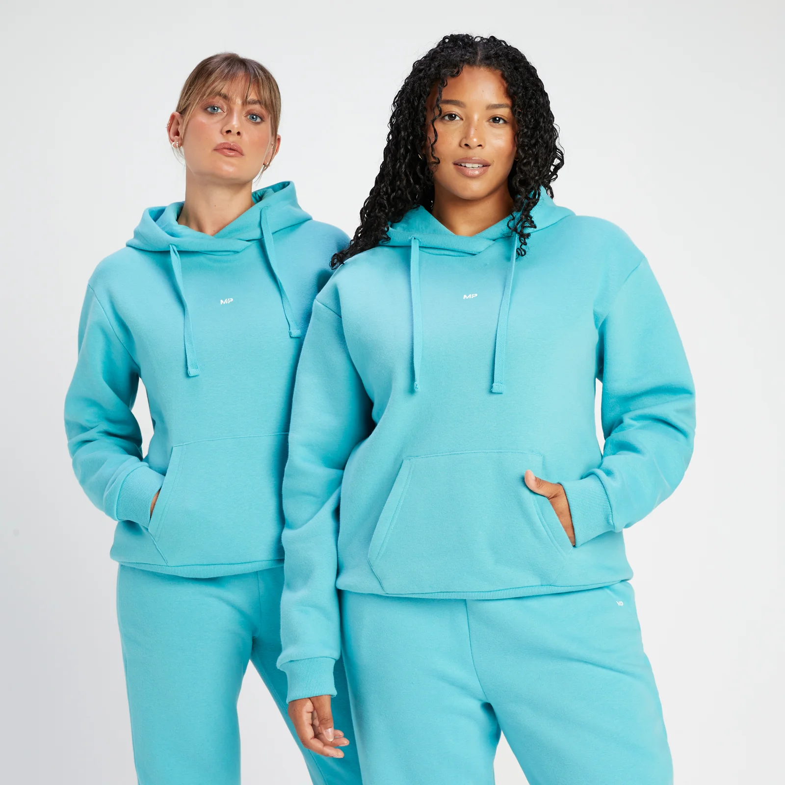Felpa con cappuccio MP Crayola Essentials da donna - Acquamarina - XXS Immagine 1