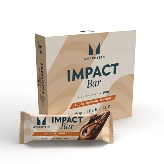 Impact protein bar - 6 x 64g - Fudge al cioccolato