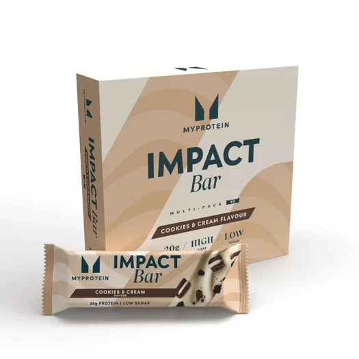 Impact protein bar - 6 x 64g - Biscotti e crema