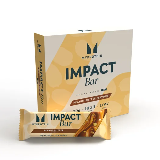 Impact protein bar - 6 x 64g - Burro di arachidi