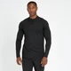 Maglia sportiva con cerniera 1/4 MP Ultra da uomo - Nera
