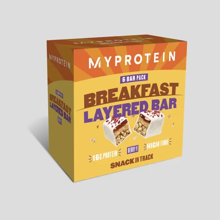 Breakfast layered bar