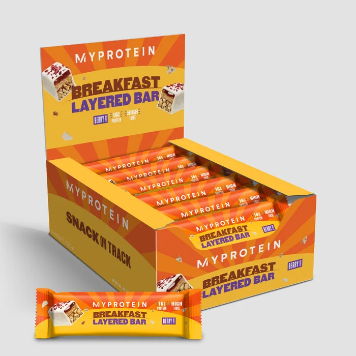 Breakfast layered bar