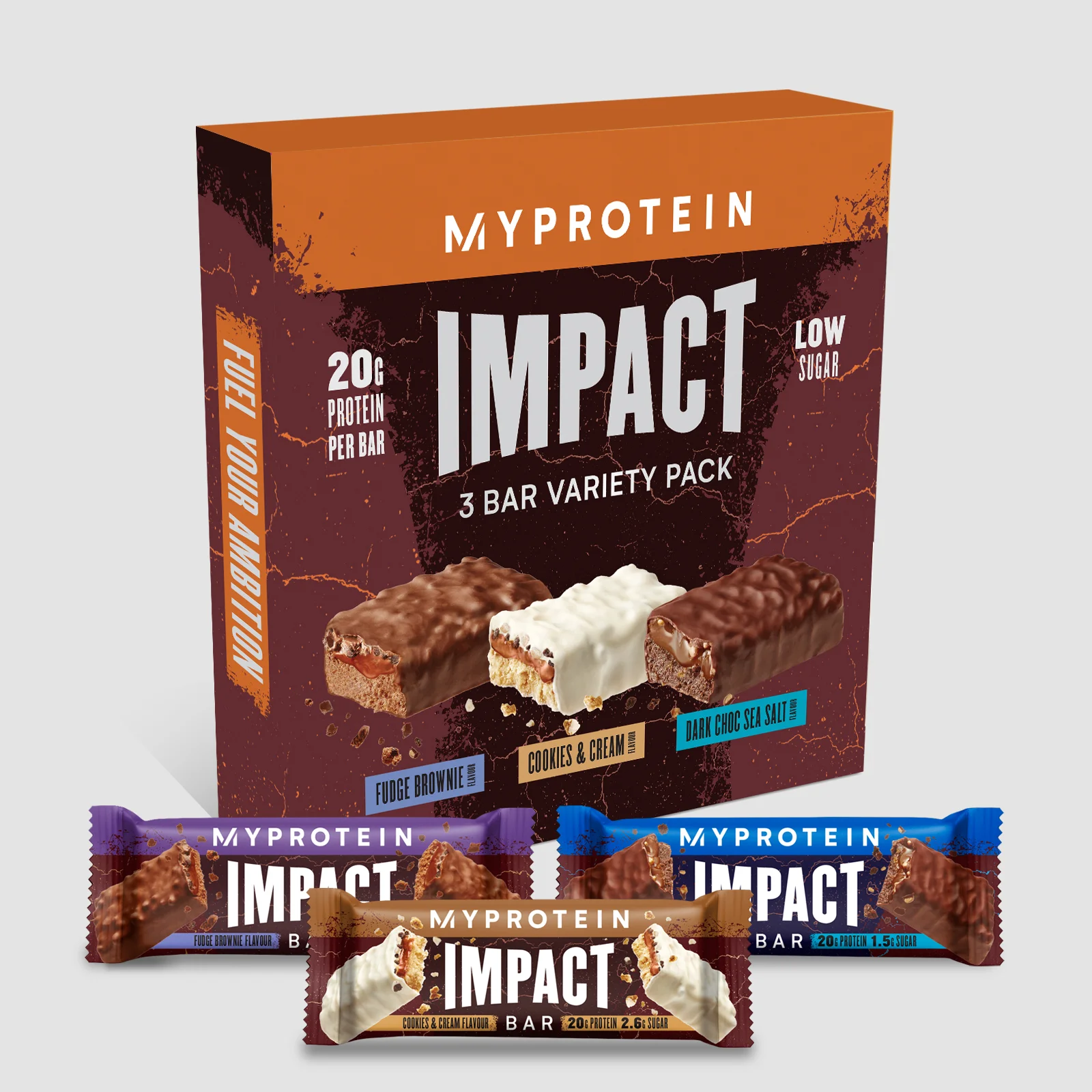 Myprotein Impact Protein Bar Discovery Box - 3 x 64g Immagine 1