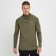 Maglia con cerniera 1/4 MP Velocity da uomo - Verde militare