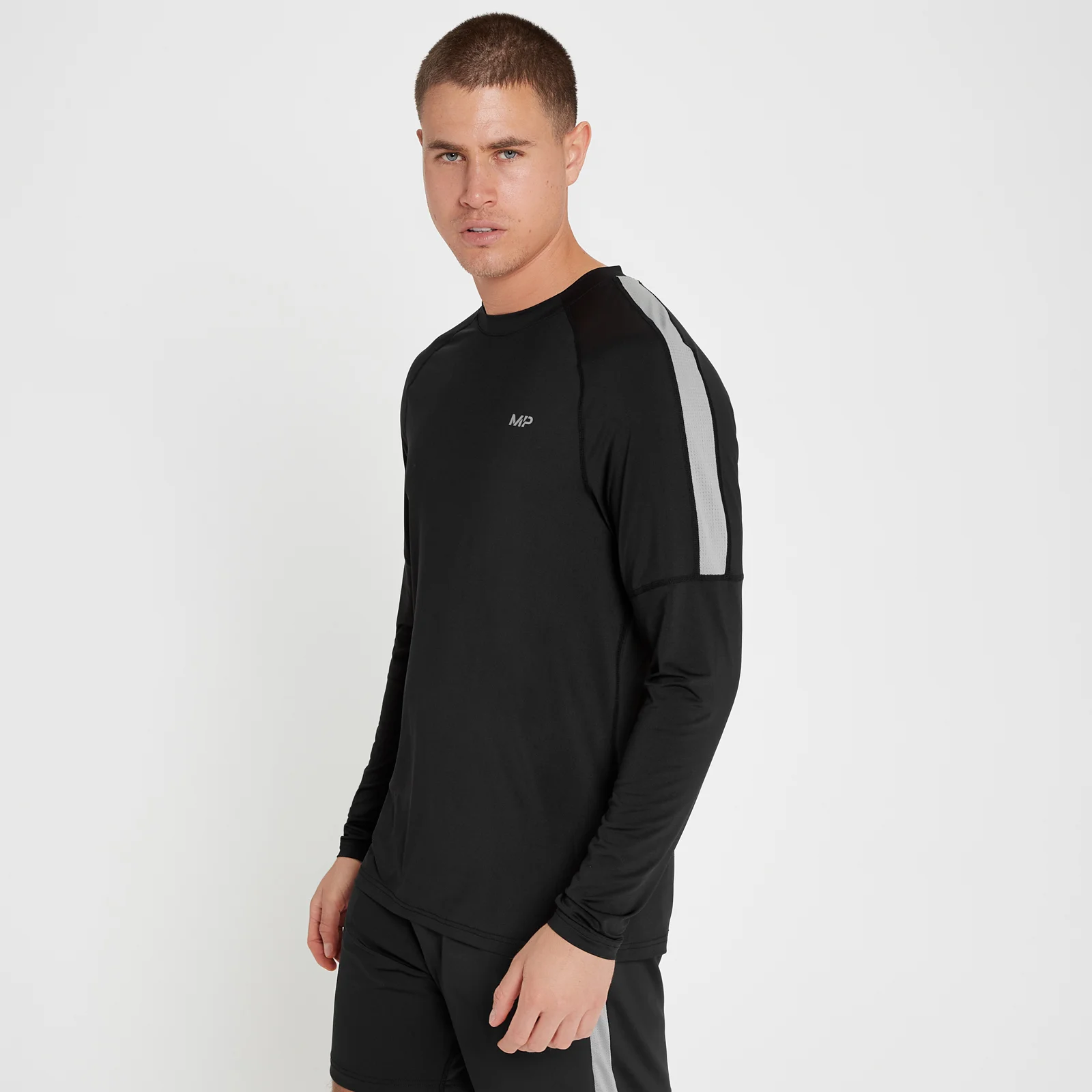 Maglia a maniche lunghe MP Tempo da uomo - Nera - XXS Immagine 1