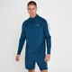 Maglia con cerniera 1/4 MP Tempo da uomo - Blu intenso