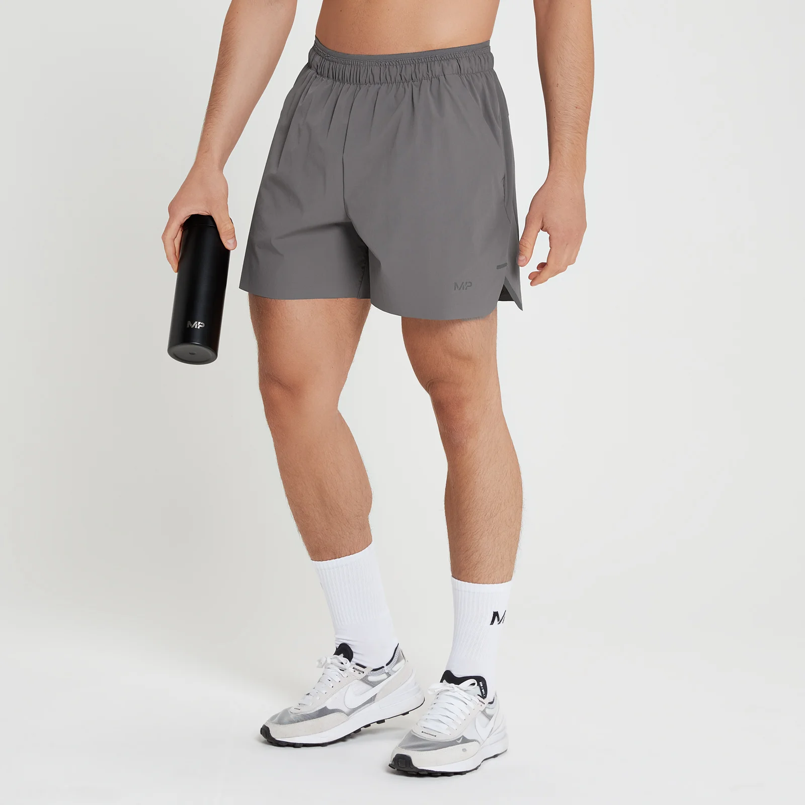 Pantaloncini 13 cm MP Velocity Ultra da uomo - Grigio ghiaia - XXS Immagine 1