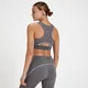 Reggiseno sportivo catarifrangente MP Velocity Ultra - Grigio pietra