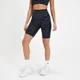Pantaloncini ciclista senza cuciture MP Tempo da donna - Nero zebrato