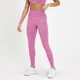 Leggings senza cuciture MP Tempo da donna - Rosa zebrato