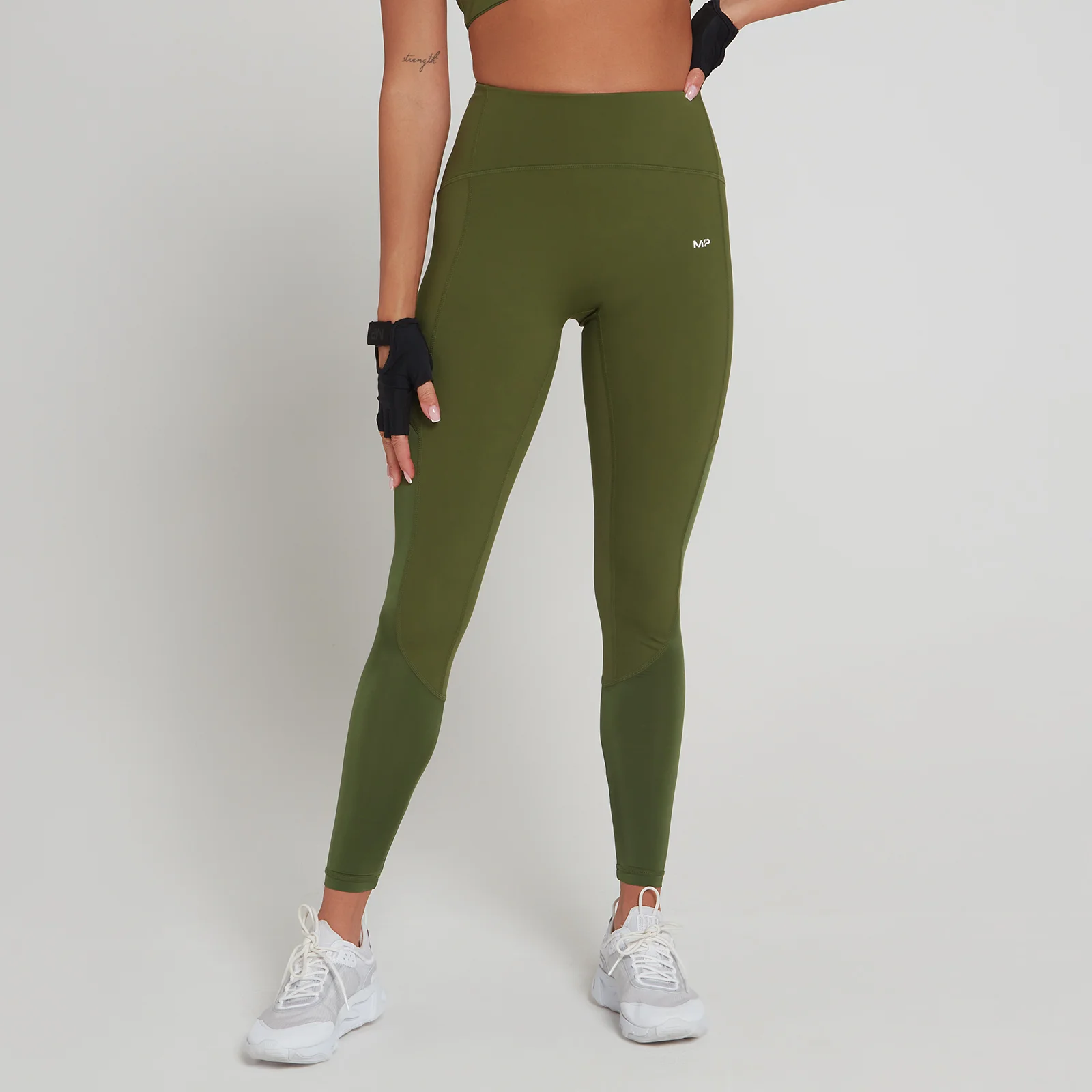 Leggings MP Adapt da donna - Verde foglia - XXS Immagine 1