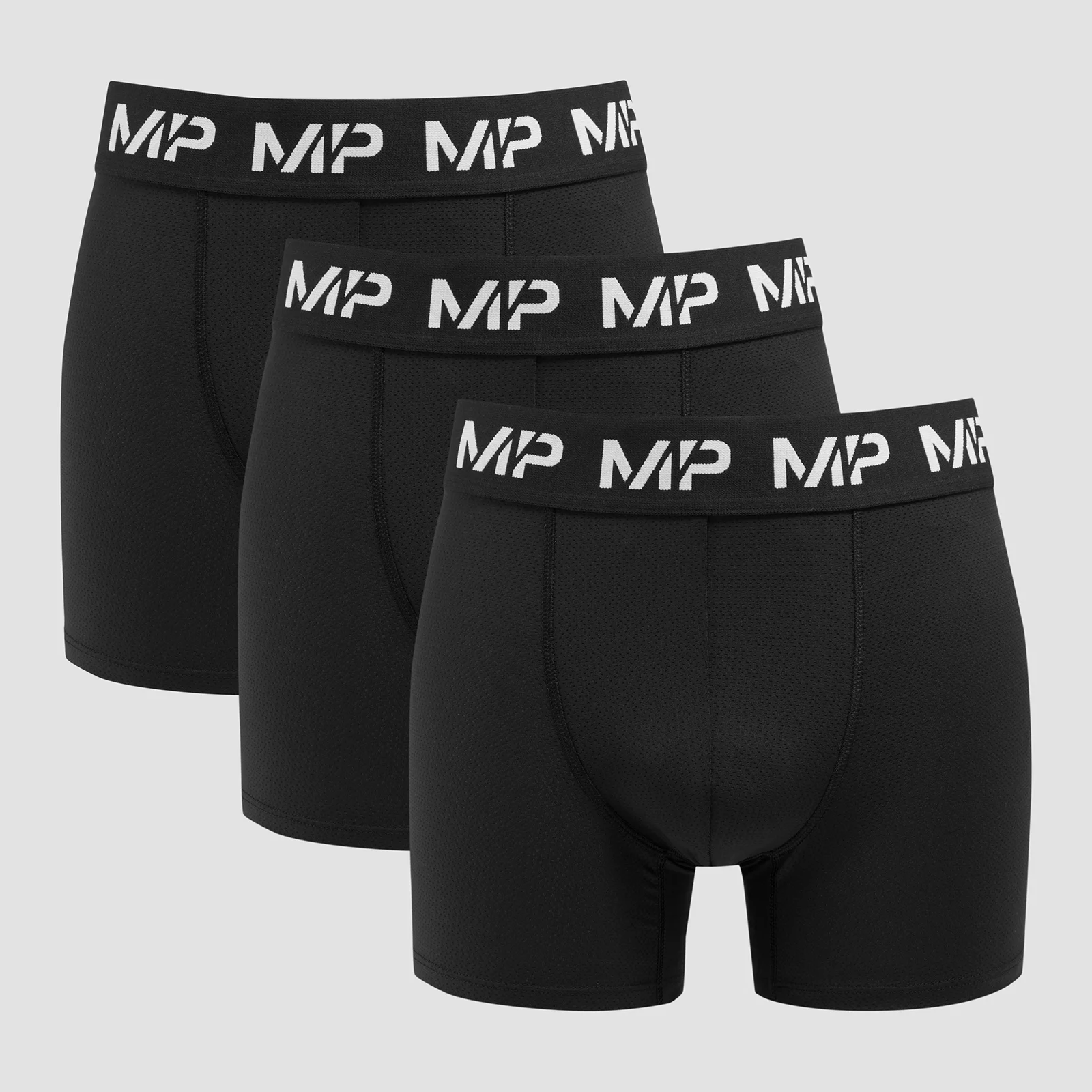 Boxer tecnici MP da uomo (confezione da 3) - Neri - XXS Immagine 1