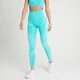 Leggings senza cuciture MP Impact Scrunch da donna - River Blue