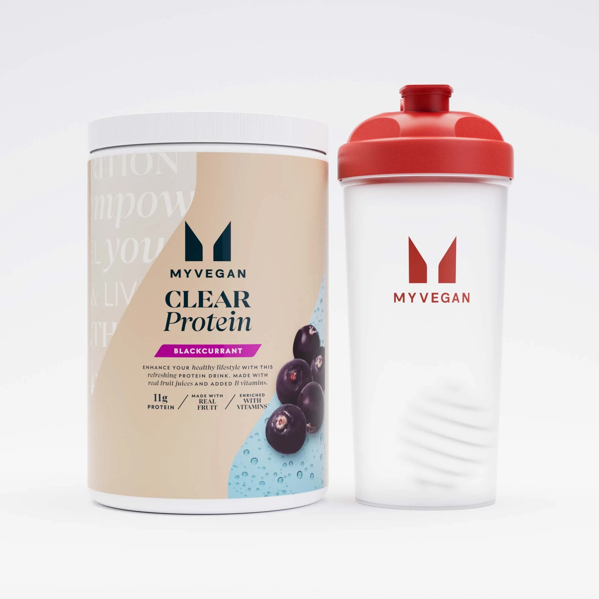 Confezione base Clear Vegan Protein - Ribes nero Immagine 1