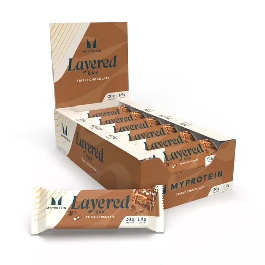 Barretta proteica a 6 strati - 12 x 60g - Triple Chocolate Fudge