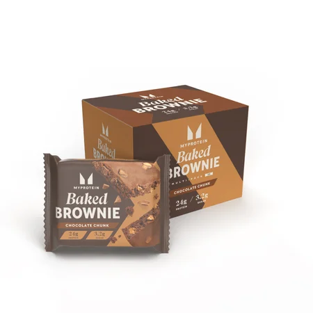 Brownie proteico