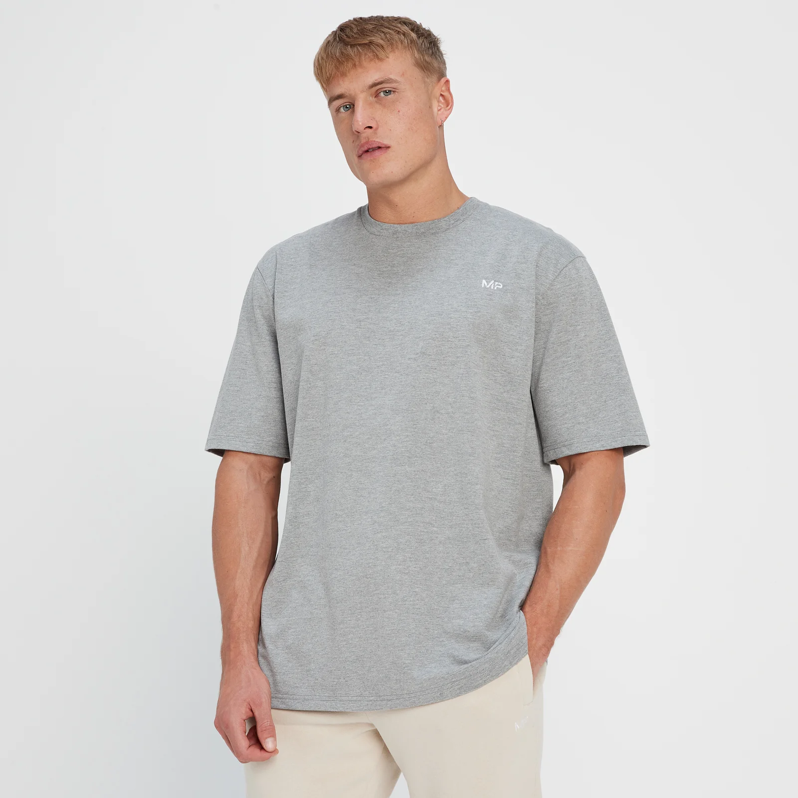T-shirt oversize MP Rest Day da uomo - Storm Marl - XXS Immagine 1