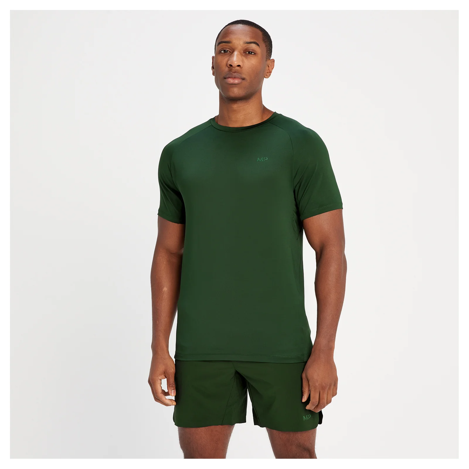 T-shirt sport a maniche corte MP Ultra da uomo - Evergreen - XXS Immagine 1