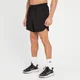 Pantaloncini in tessuto elasticizzato MP Tempo da uomo - Neri