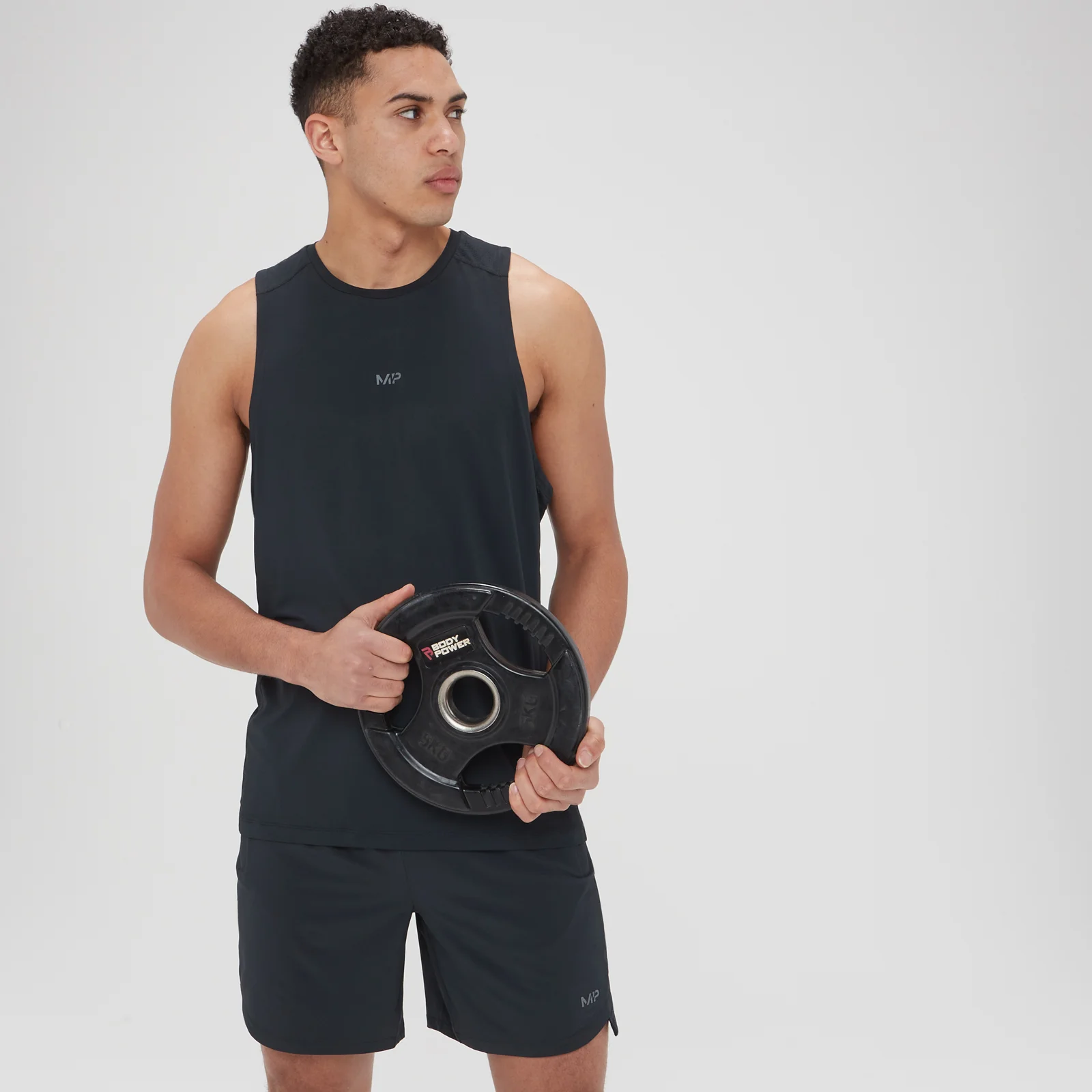 Canotta MP Tempo Ultra da uomo - Nera - XXS Immagine 1