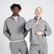 Maglia con cerniera 1/4 MP Rest Day - Grigio acciaio