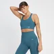 Reggiseno sportivo MP Tempo senza cuciture - Smoke Blue